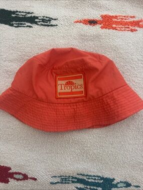 Seasesta Surf Bucket Tropical Hat - Coral Pink